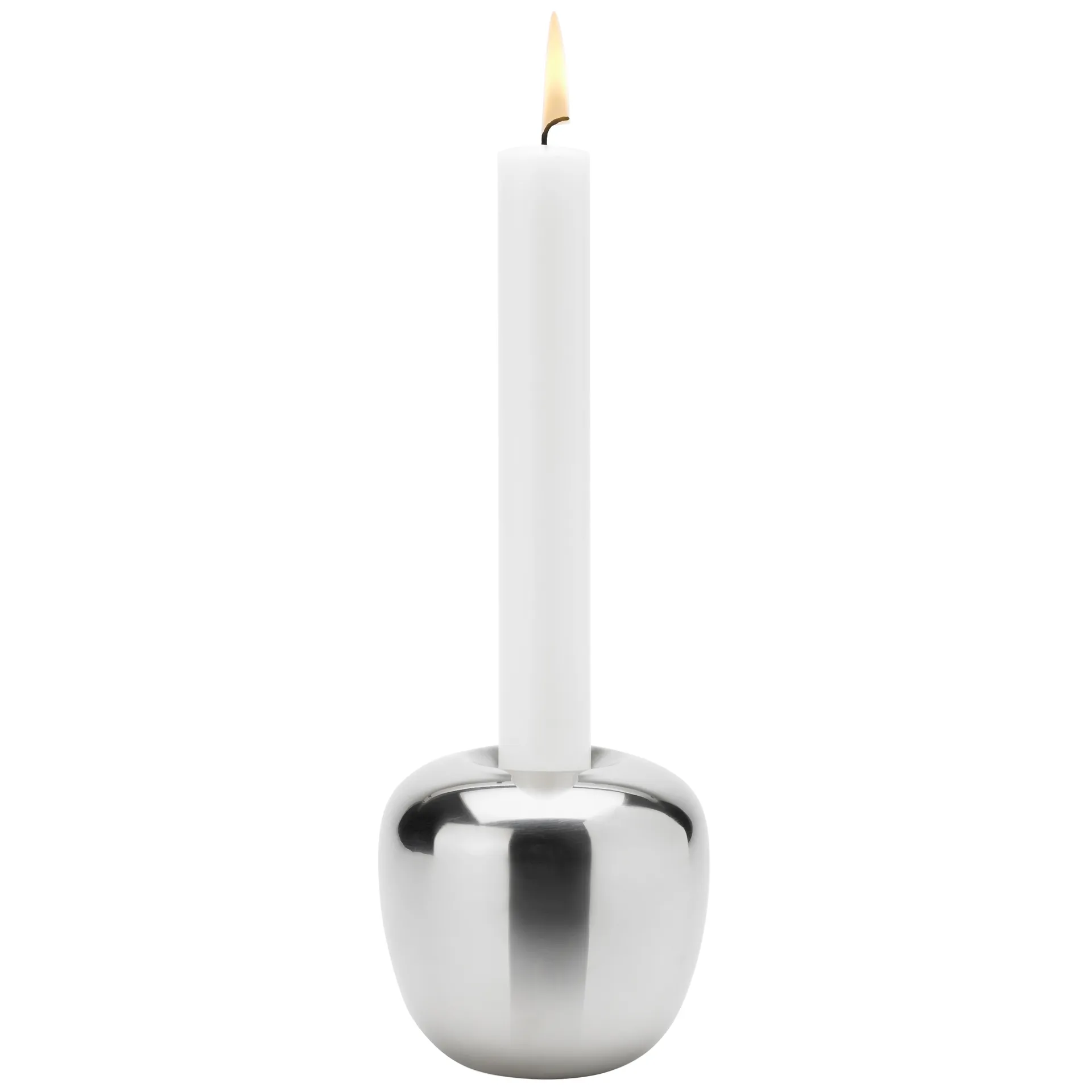 Ora ljusstake rostfritt stål, Stor Stelton