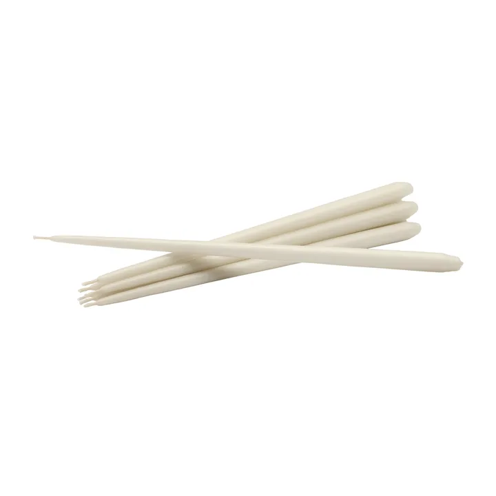 STOFF Nagel antikljus by ester & erik 6-pack - Off-white - STOFF Nagel