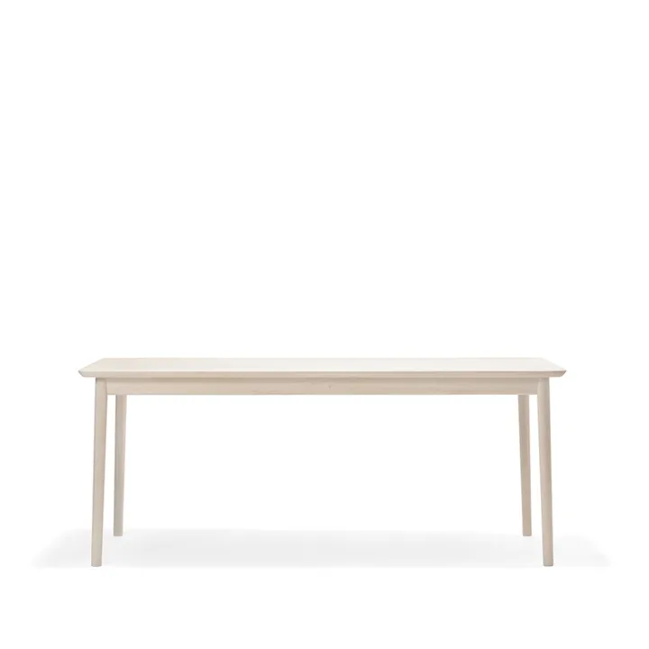 Prima Vista bord - björk ljus mattlack-180cm-1 ilägg - Stolab