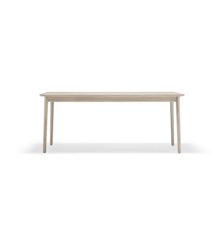 Prima Vista bord - Ek ljus mattlack-180cm-1 ilägg - Stolab