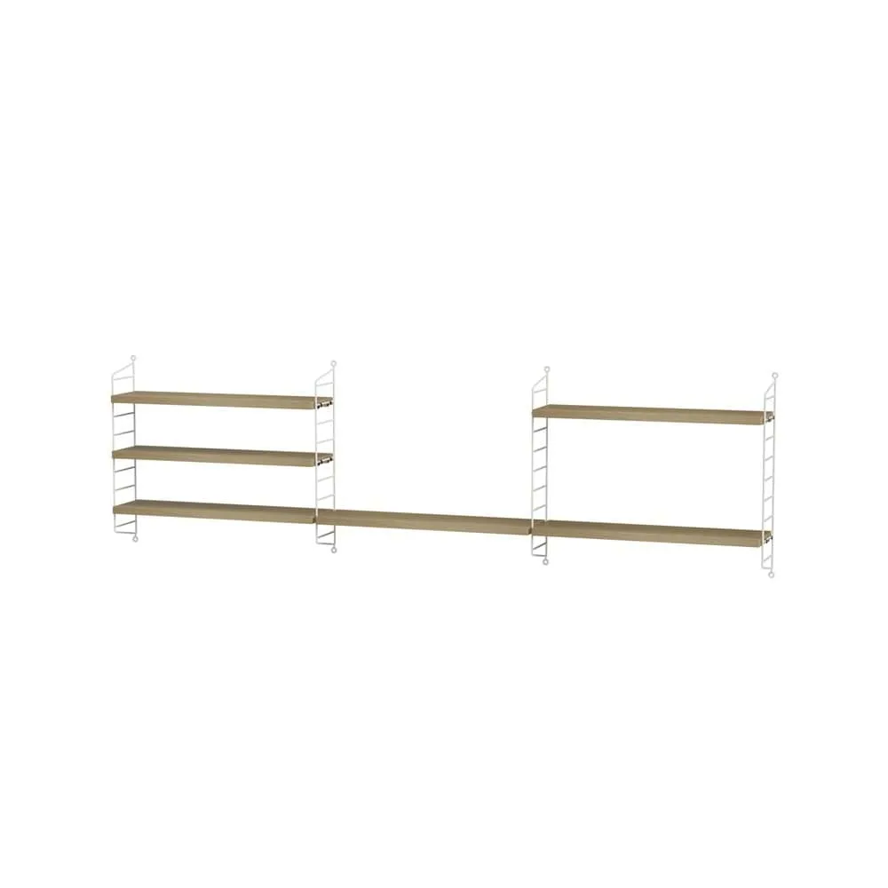 String barnrum ek & vit - Kombination H String