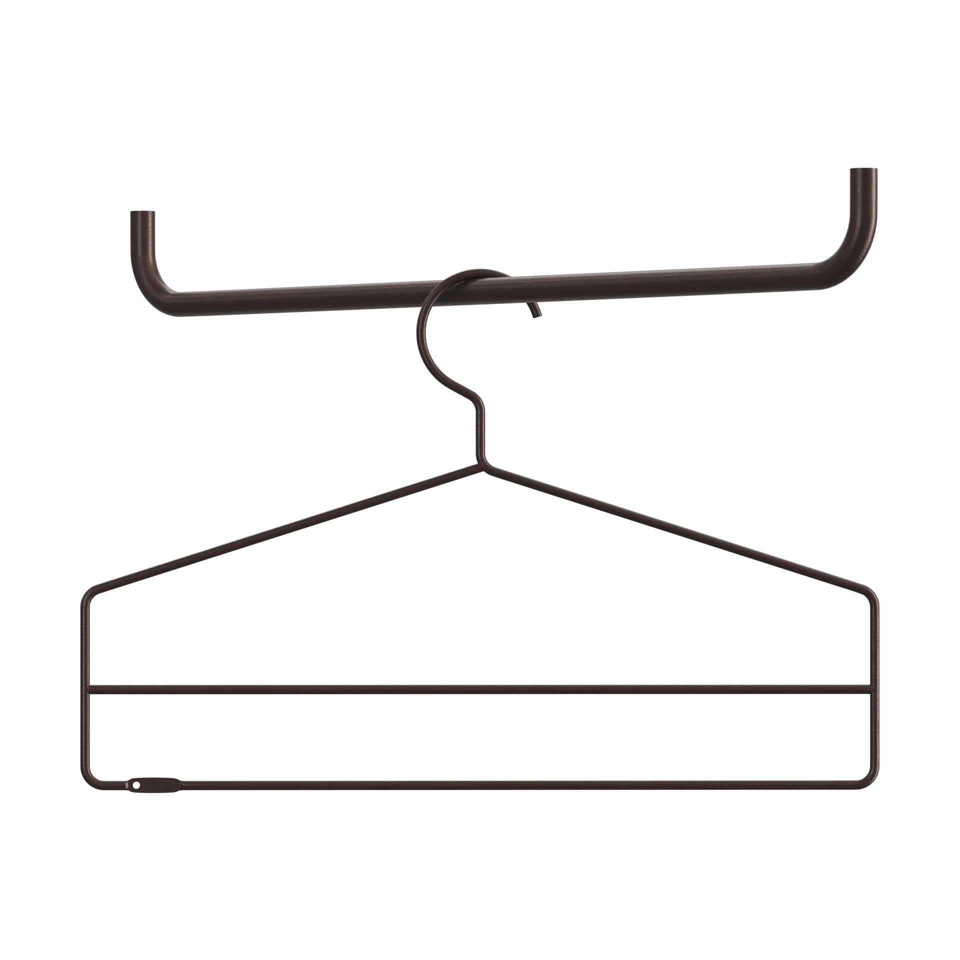 String galge 4-pack, Mörkbrun String