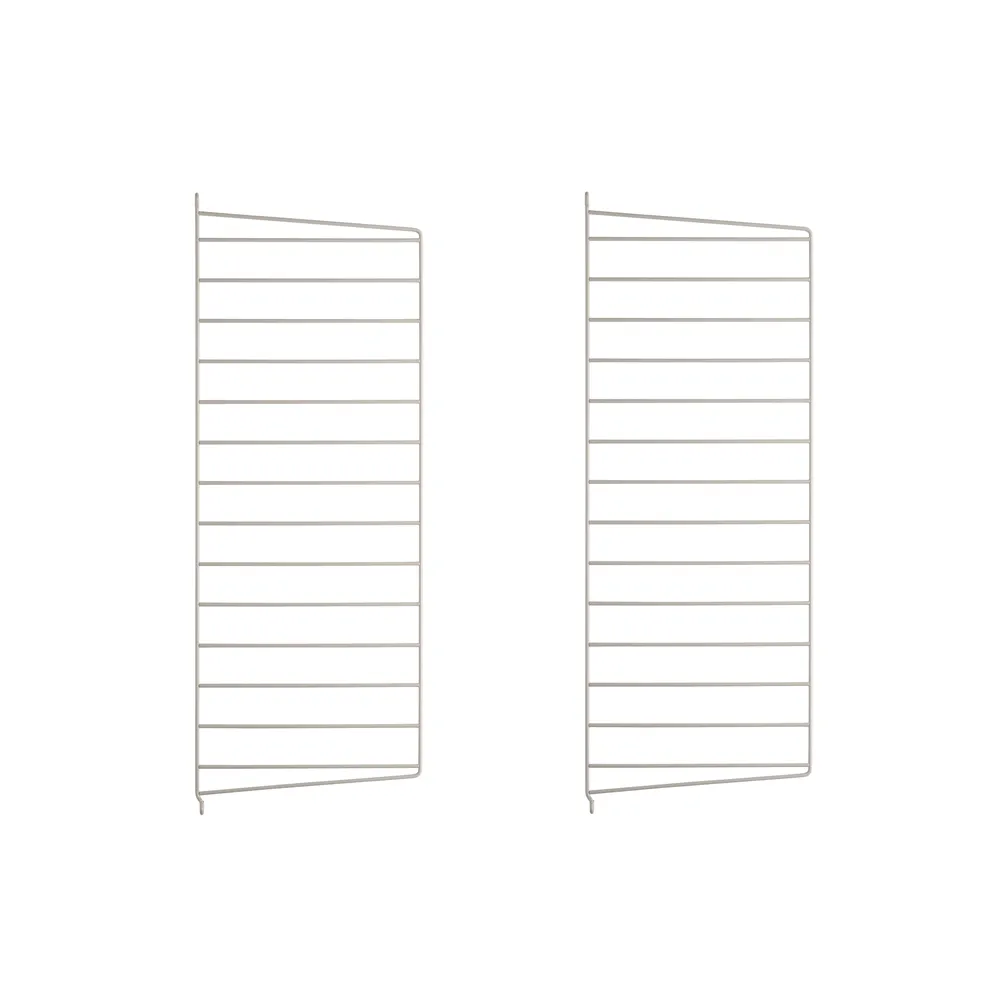 String väggavel, Beige, 75x30 cm, 2-pack String