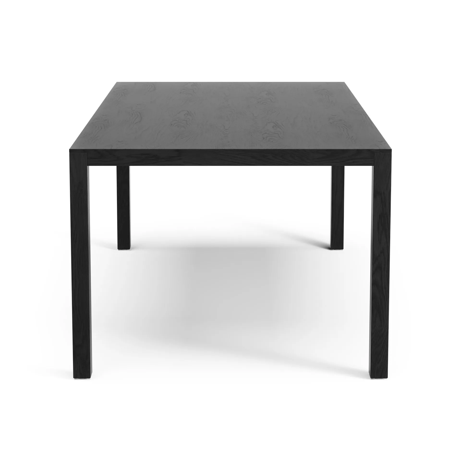 Bespoke soffbord 58x100 cm, H45 cm Ek svartbetsad Swedese