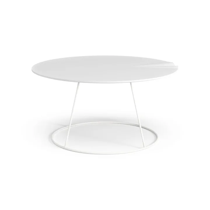 Breeze bord med våg Ø80 cm - Vit - Swedese