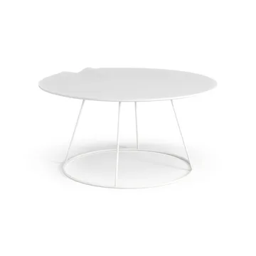 Breeze bord med våg Ø80 cm - Vit - Swedese