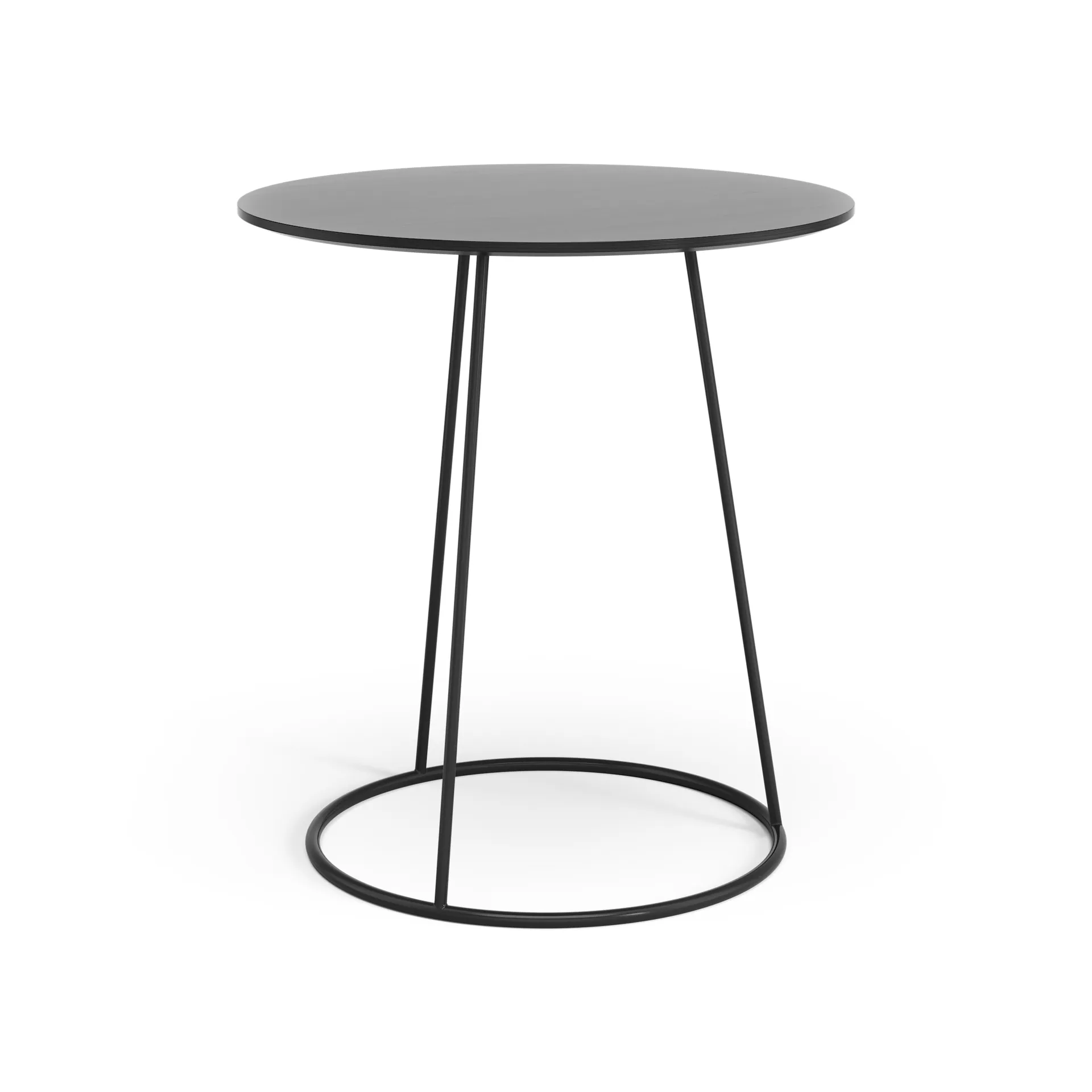 Breeze bord slät skiva Ø46 cm, Svart Swedese