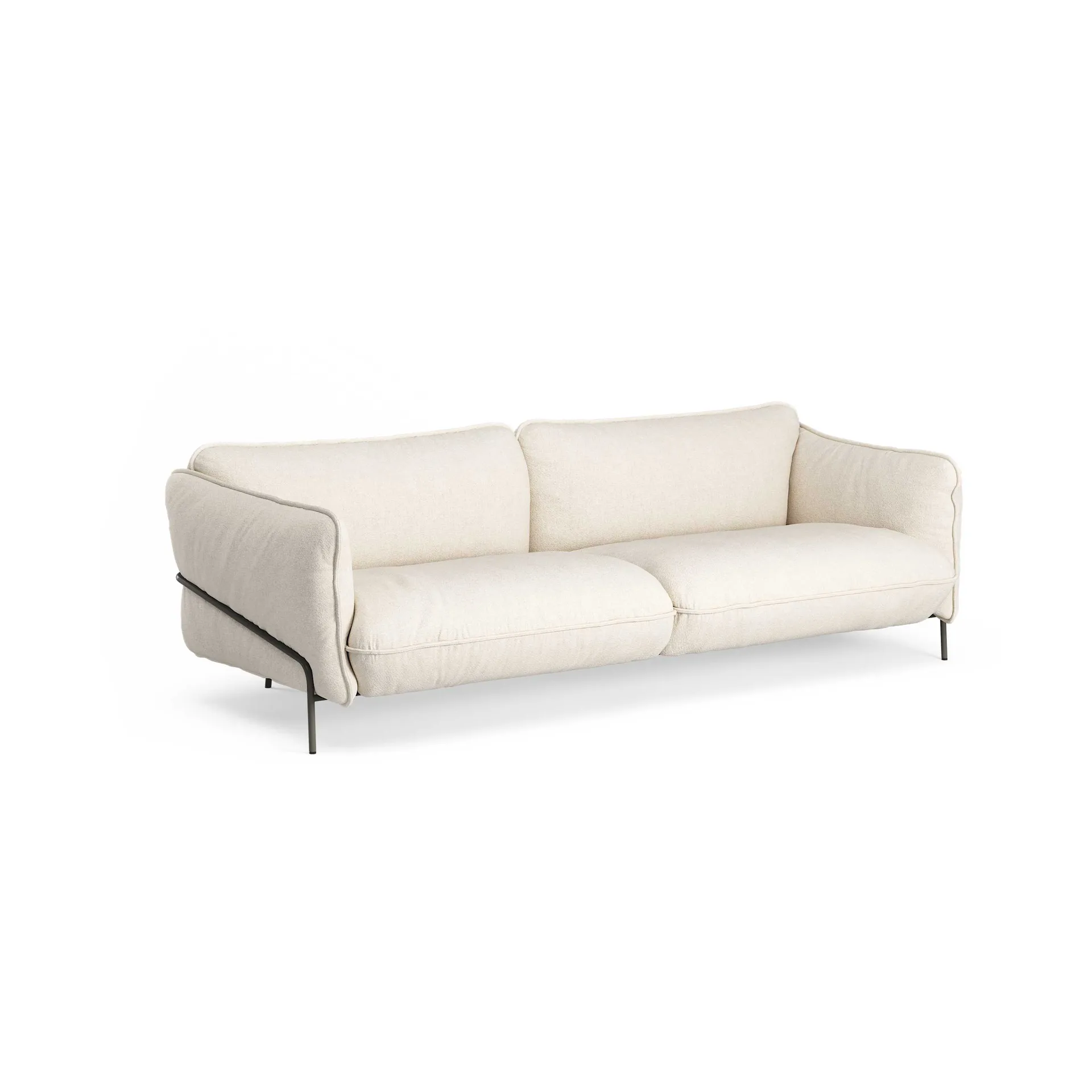 Continental soffa, Sealife Ivory/Sand-orkangrå Swedese
