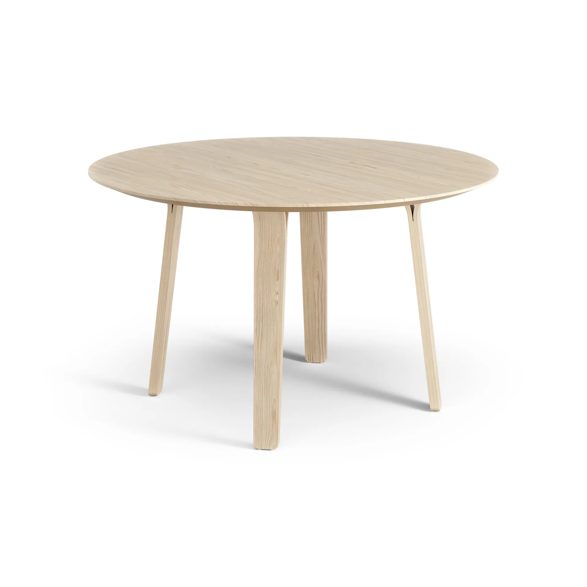 Divido bord Ø120 cm, Ask lackad Swedese