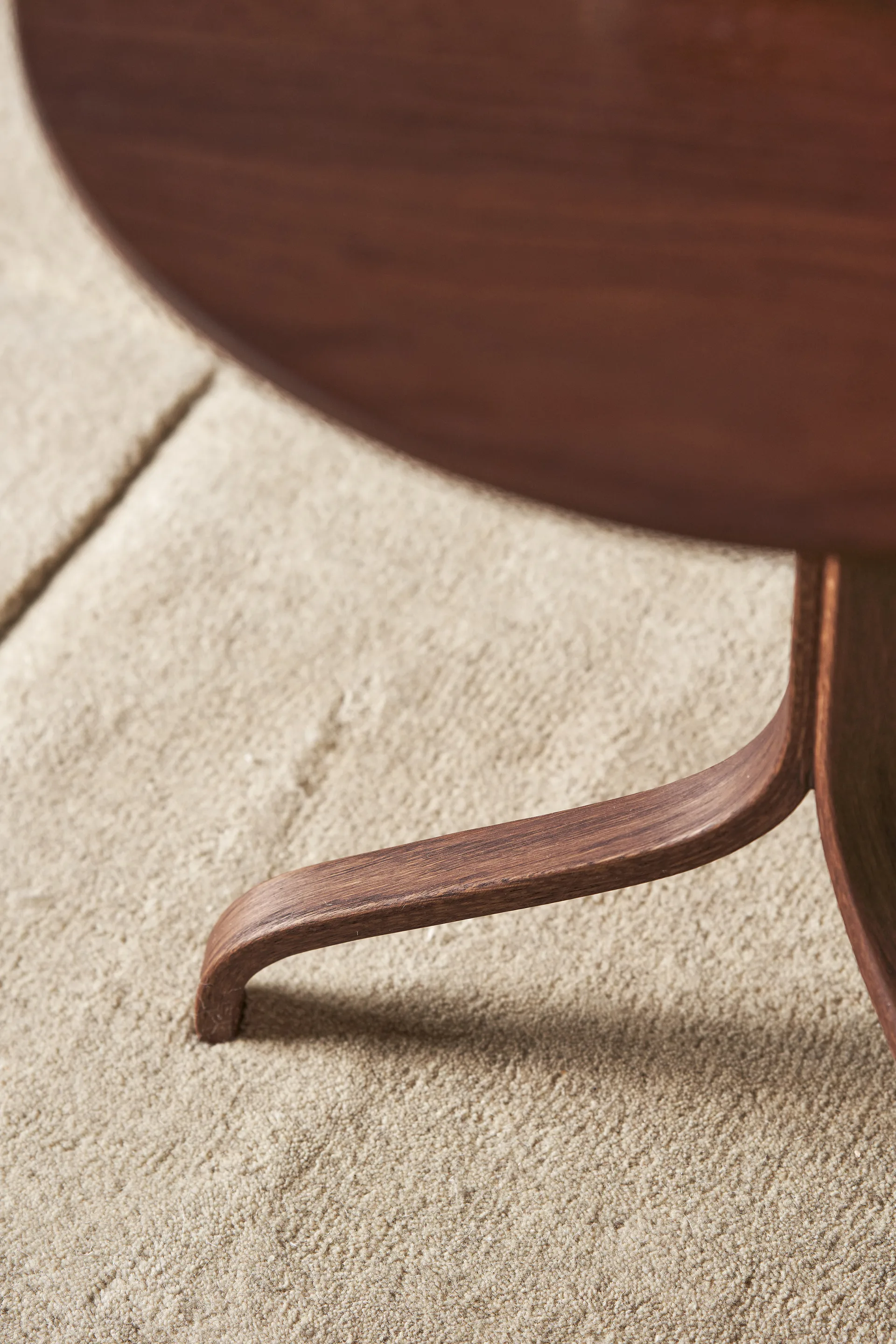 Lamino bord 49 cm Special Edition, Ek Rubio Monocoat Chocolate Swedese