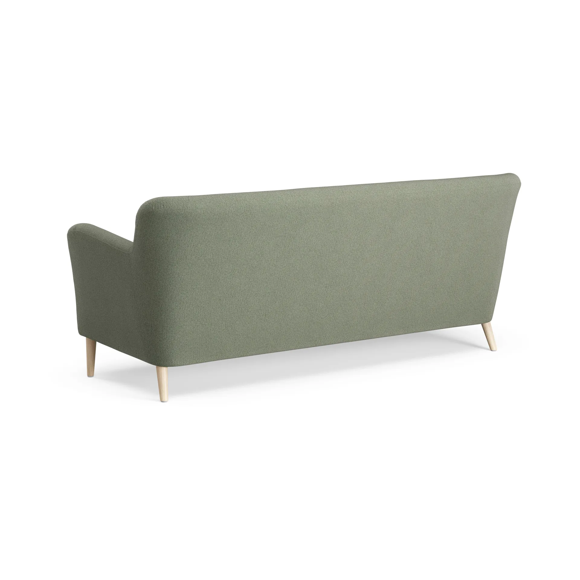 Nova soffa 3-sits 200 cm, MLF 09 Monument-ask naturlack Swedese