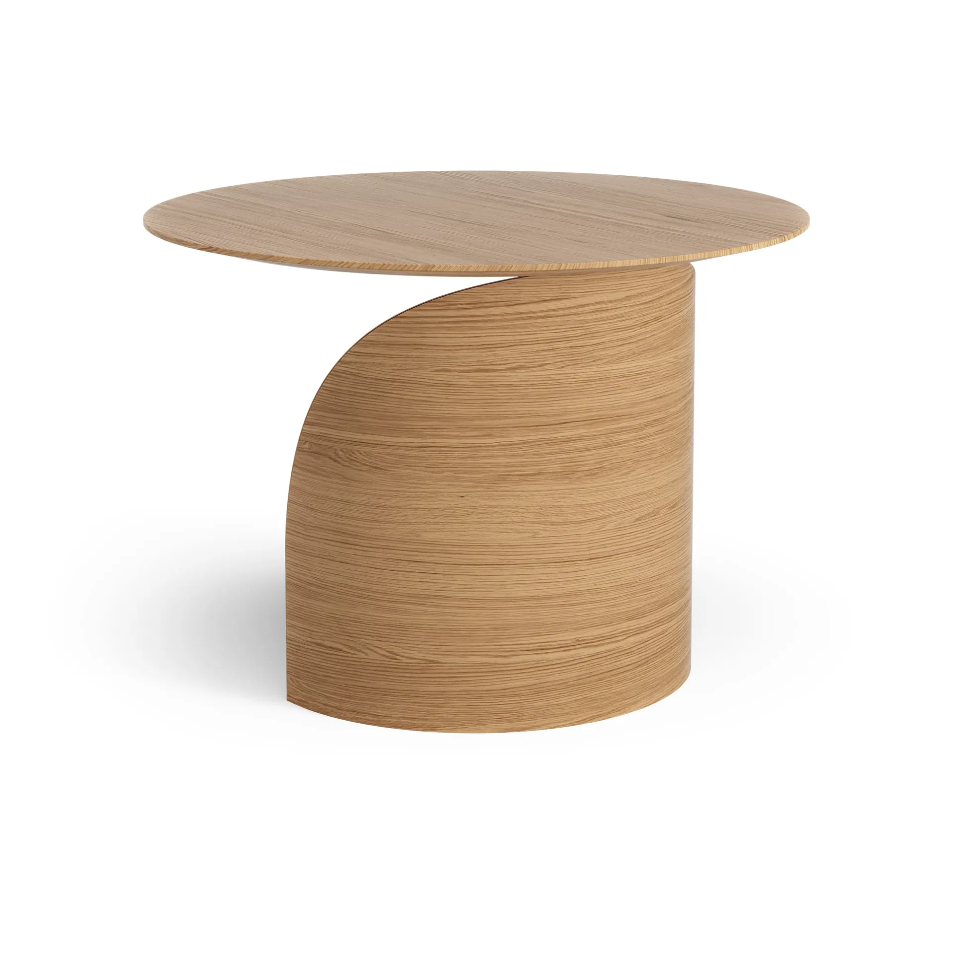 Savoa bord H45 cm, Ek oljad Swedese