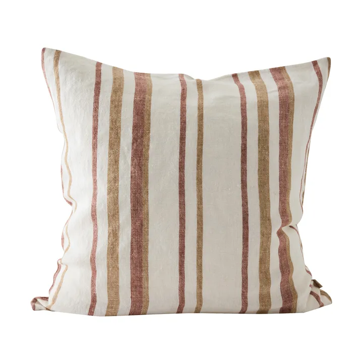 Luc kuddfodral - Terra stripe, 50x50 cm - Tell Me More