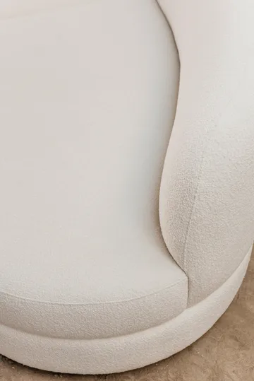 Delon soffa - Bouclé off-white - Tinted