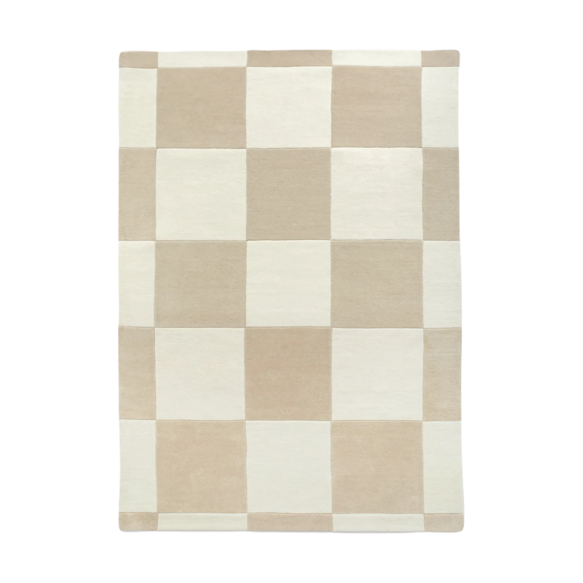 Hafstrom ullmatta 200x300 cm, Beige-white Tinted