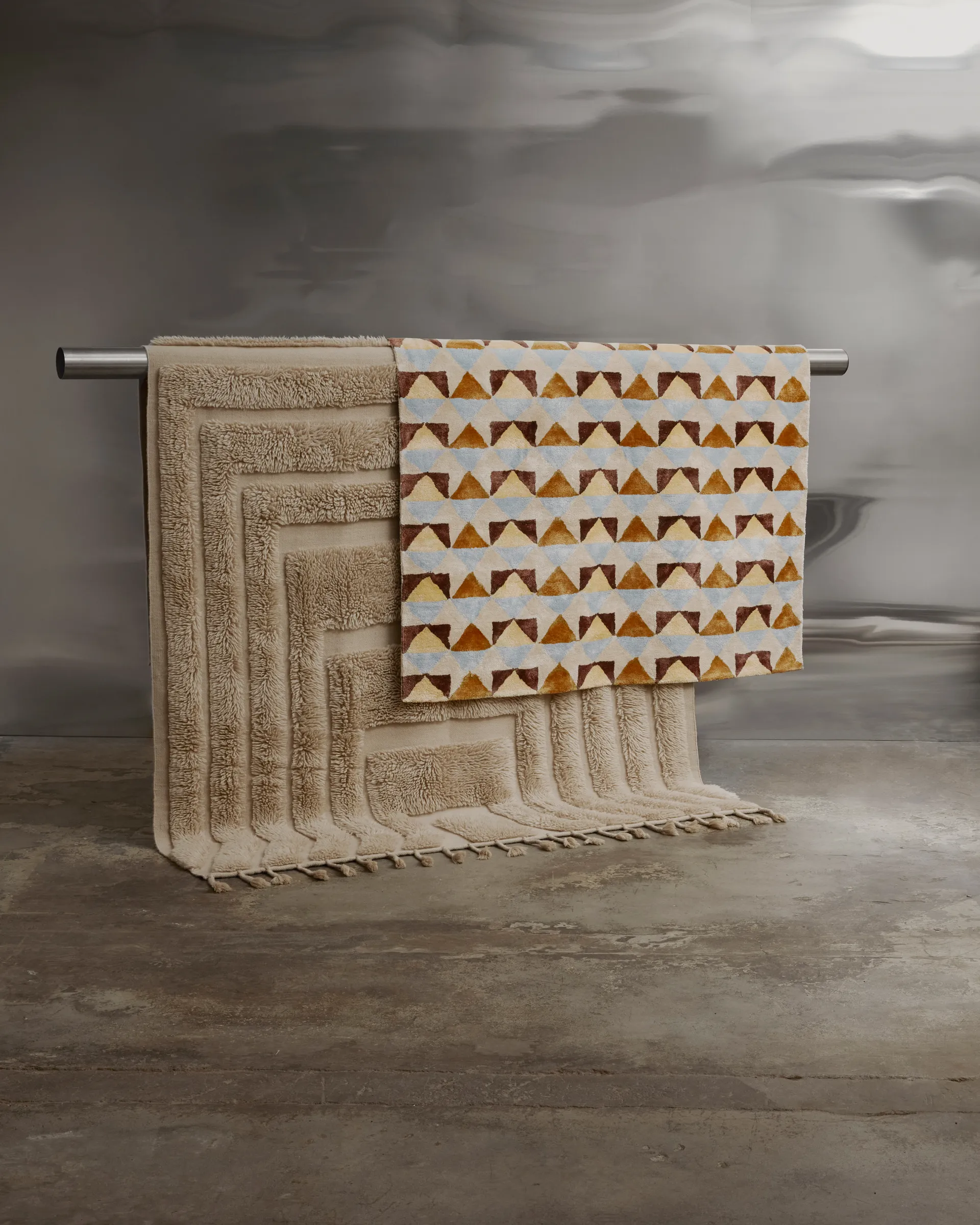 Kask ullmatta 200x300 cm, Beige Tinted
