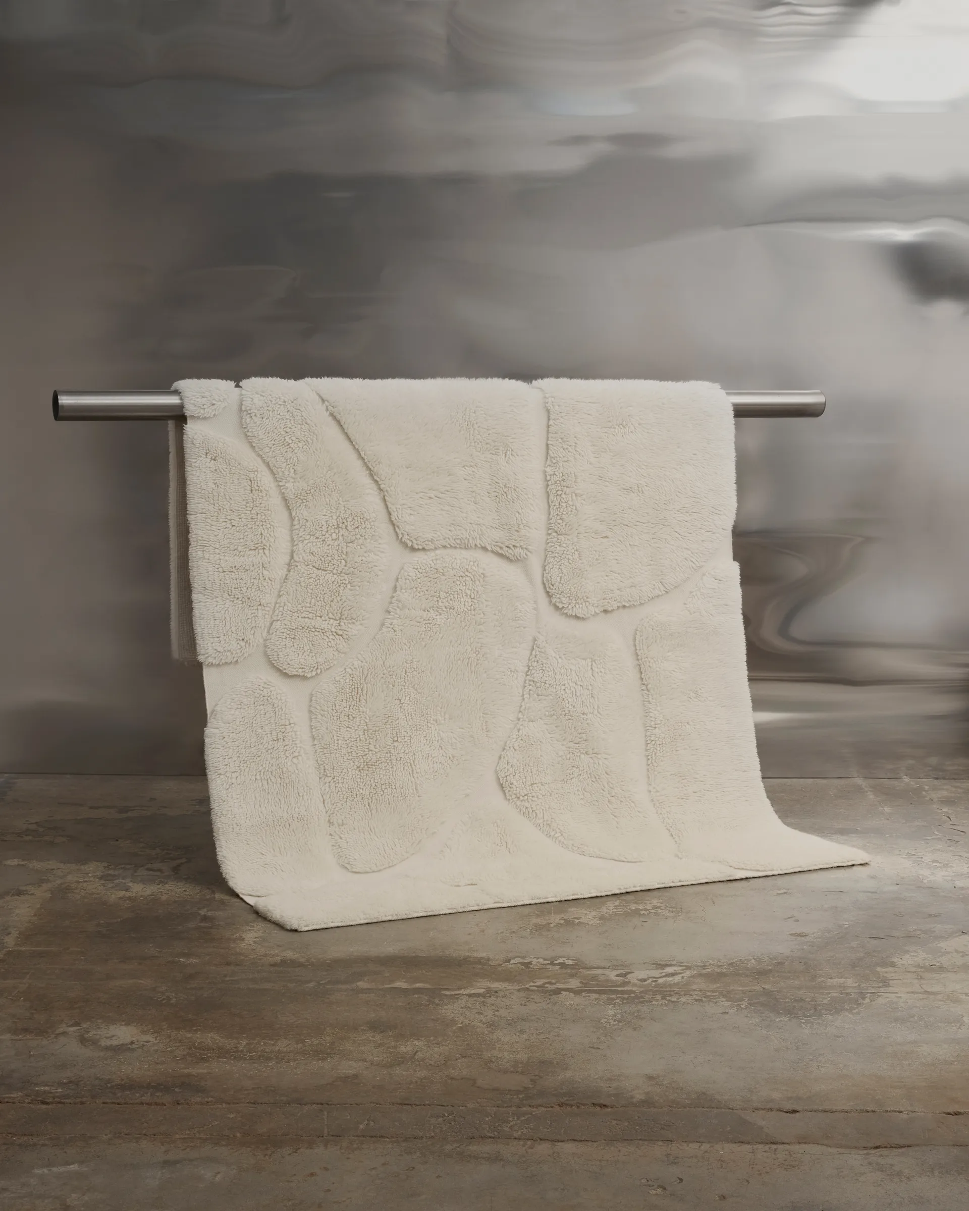Kullin ullmatta 300x400 cm, Offwhite Tinted