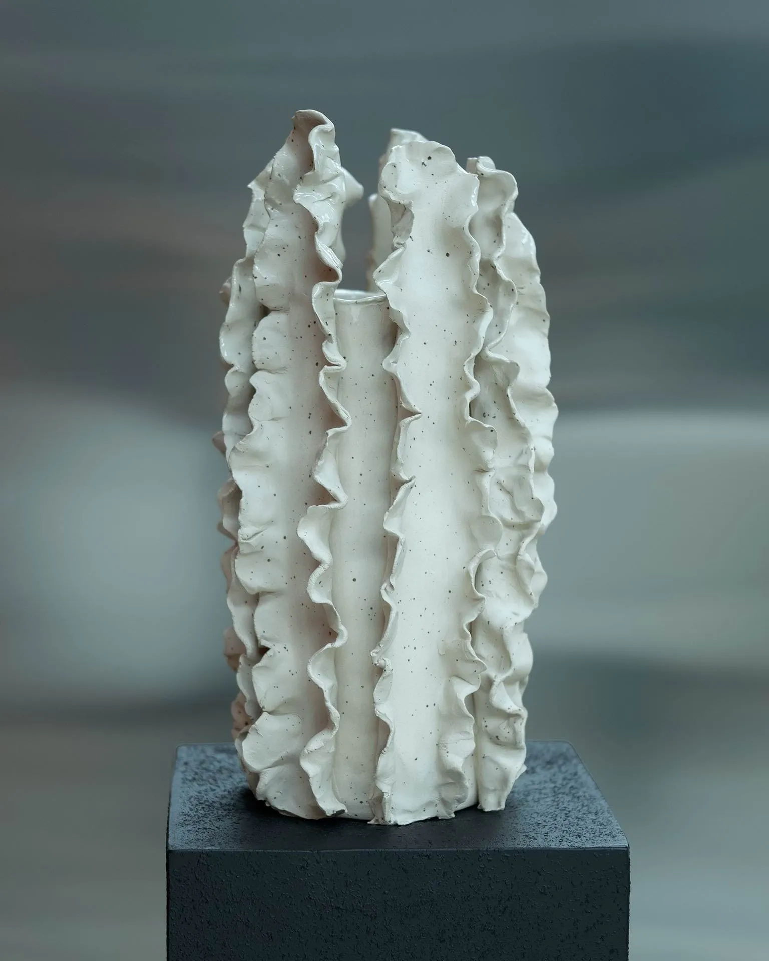 Melera vas, Beige, 33x16 cm Tinted