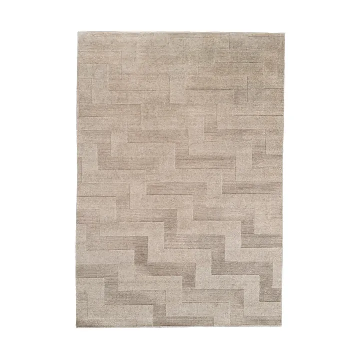 Valmont ullmatta - Beige-melange, 200x300 cm - Tinted
