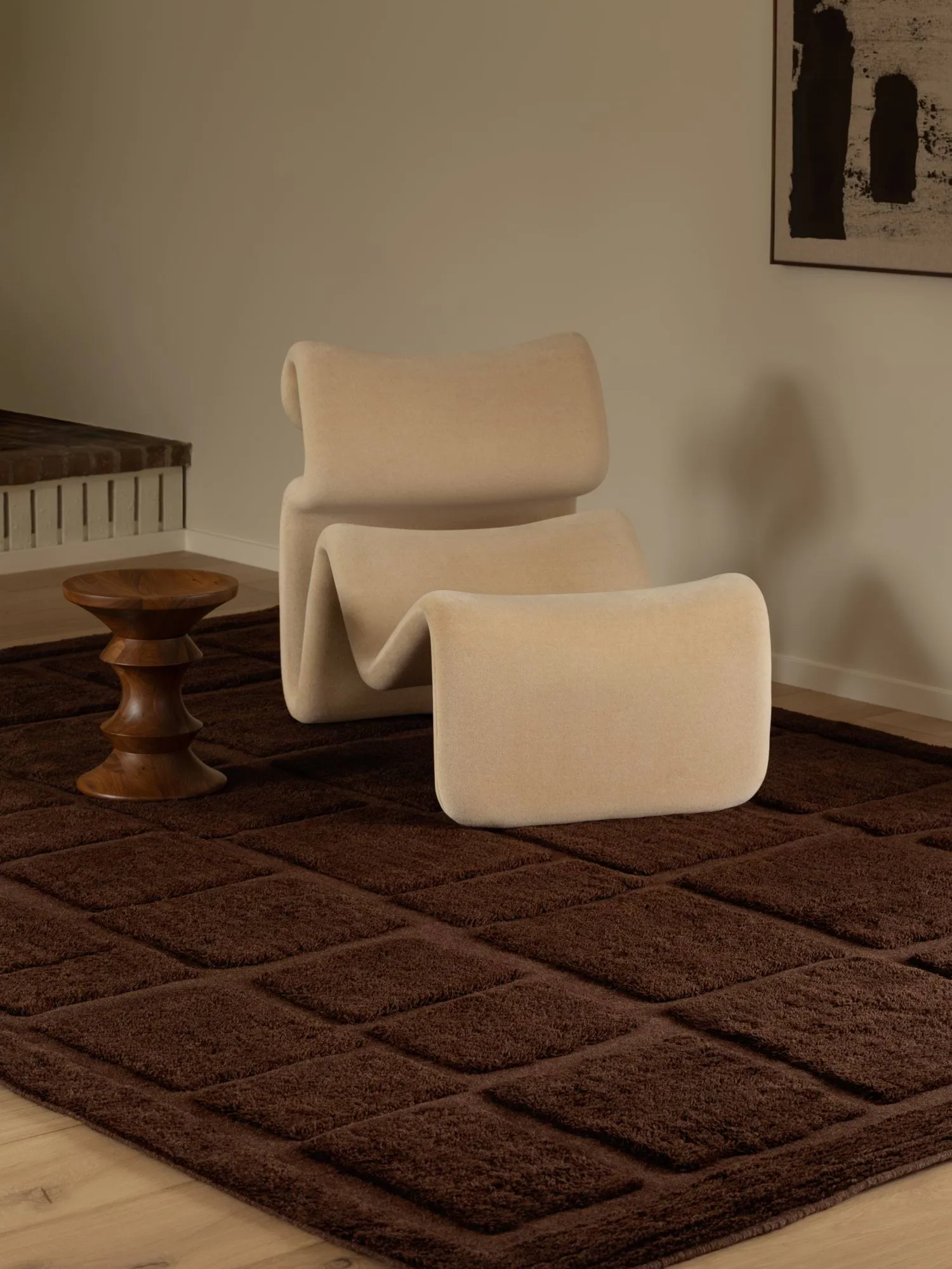Wandel ullmatta, Brown, 300x400 cm Tinted