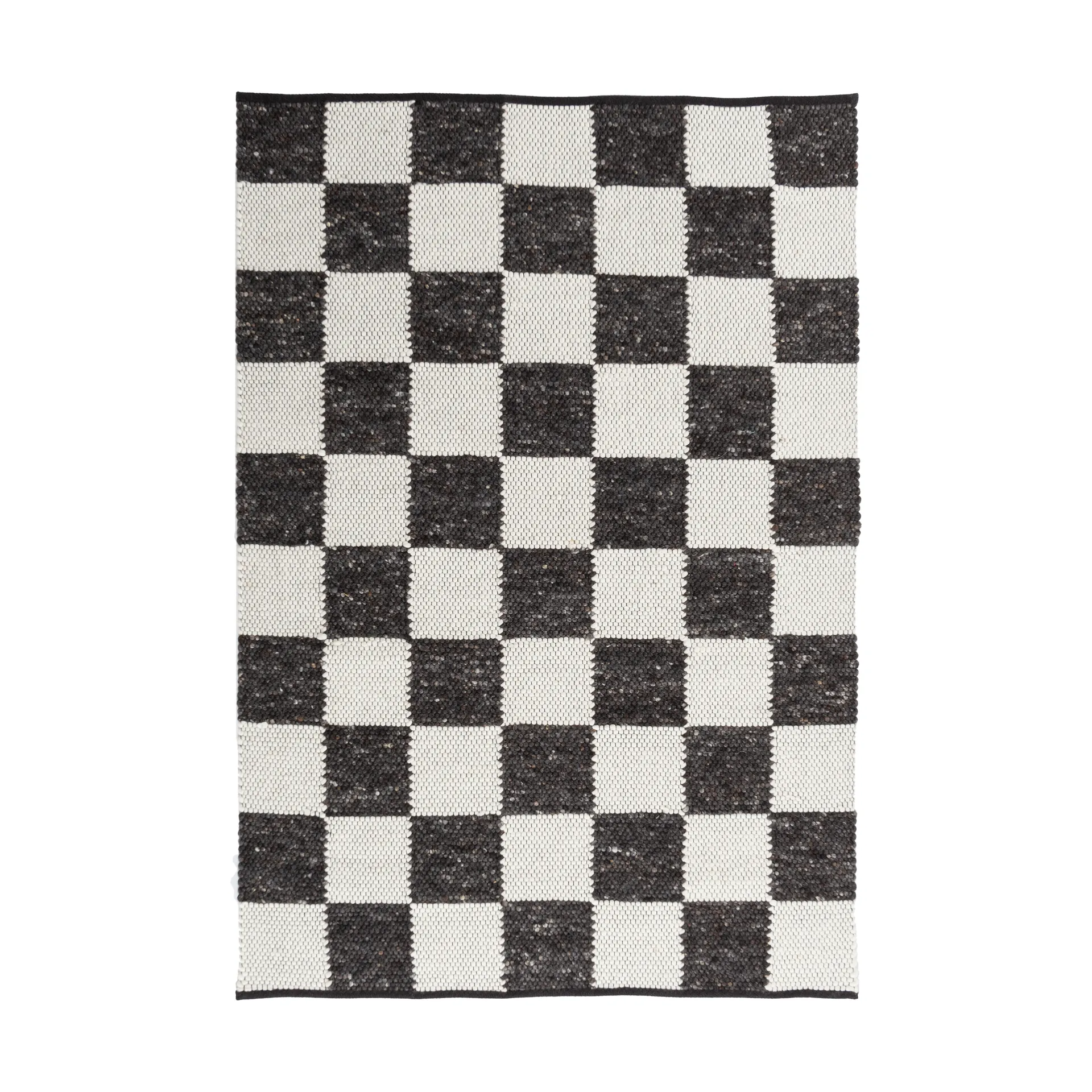 Gotland Design matta Special Edition, Anthracite-white nr. 2428, 140x200 cm Tisca