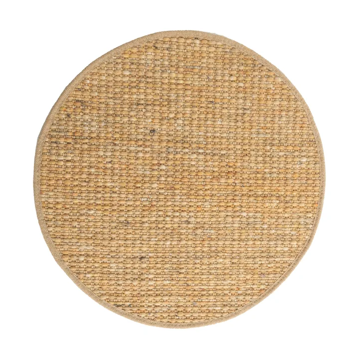 Greenland Swift round matta - Gold nr. 261, Ø170 cm - Tisca