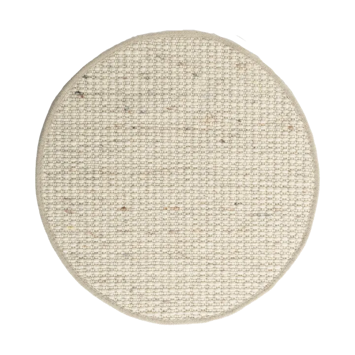 Greenland Swift round matta - Natural white nr. 11, Ø170 cm - Tisca
