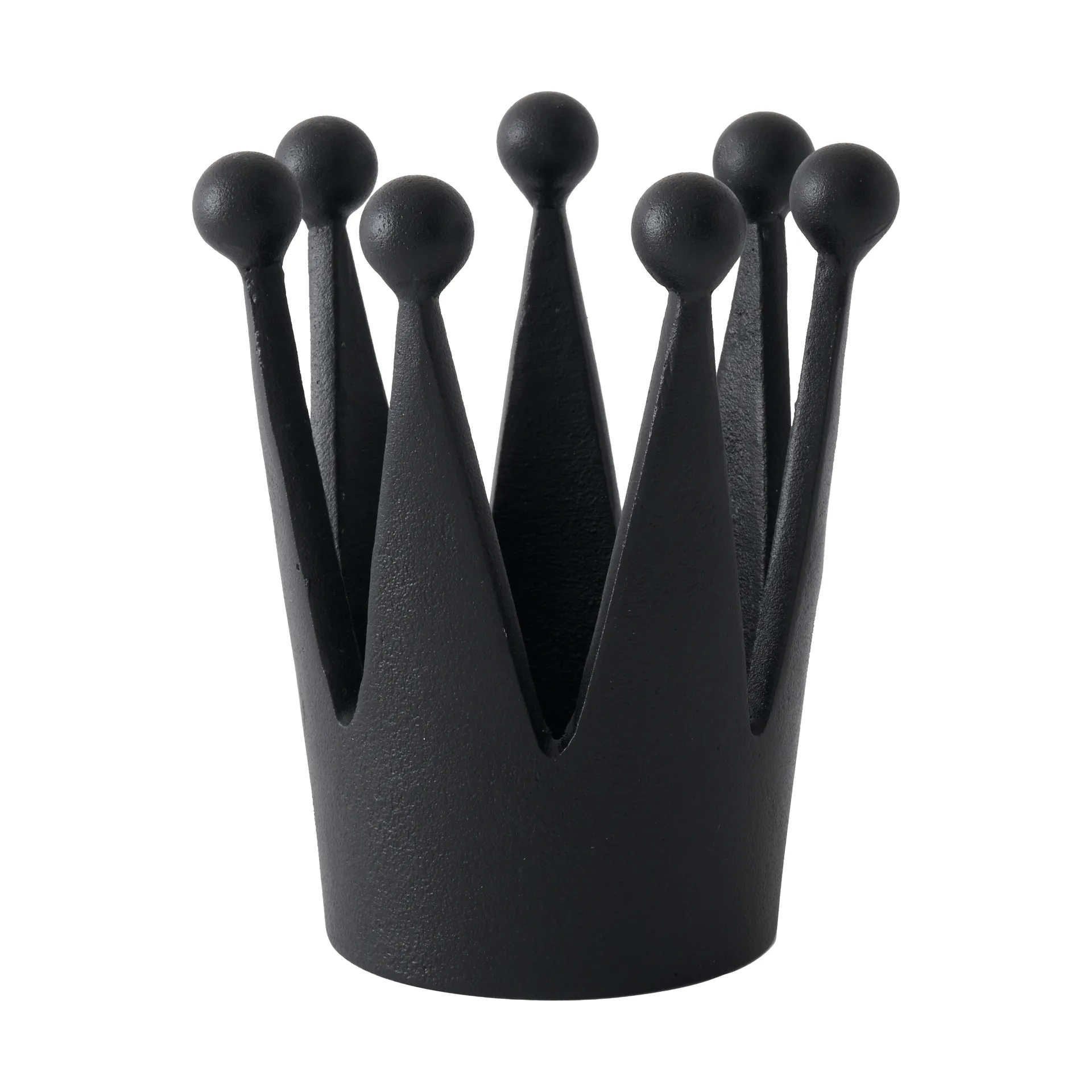 Cast Iron Crown ljuslykta, Ø8,8x12,1 cm Tom Dixon