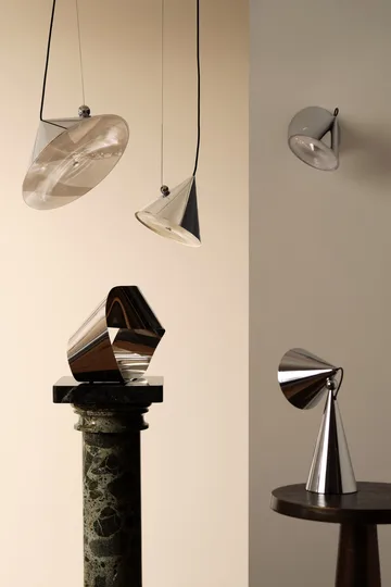Pose pendel - Silver, Ø43x30 cm - Tom Dixon
