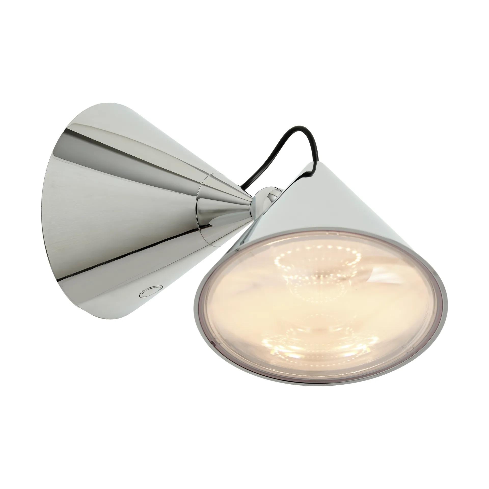 Pose Surface vägglampa, Silver Tom Dixon