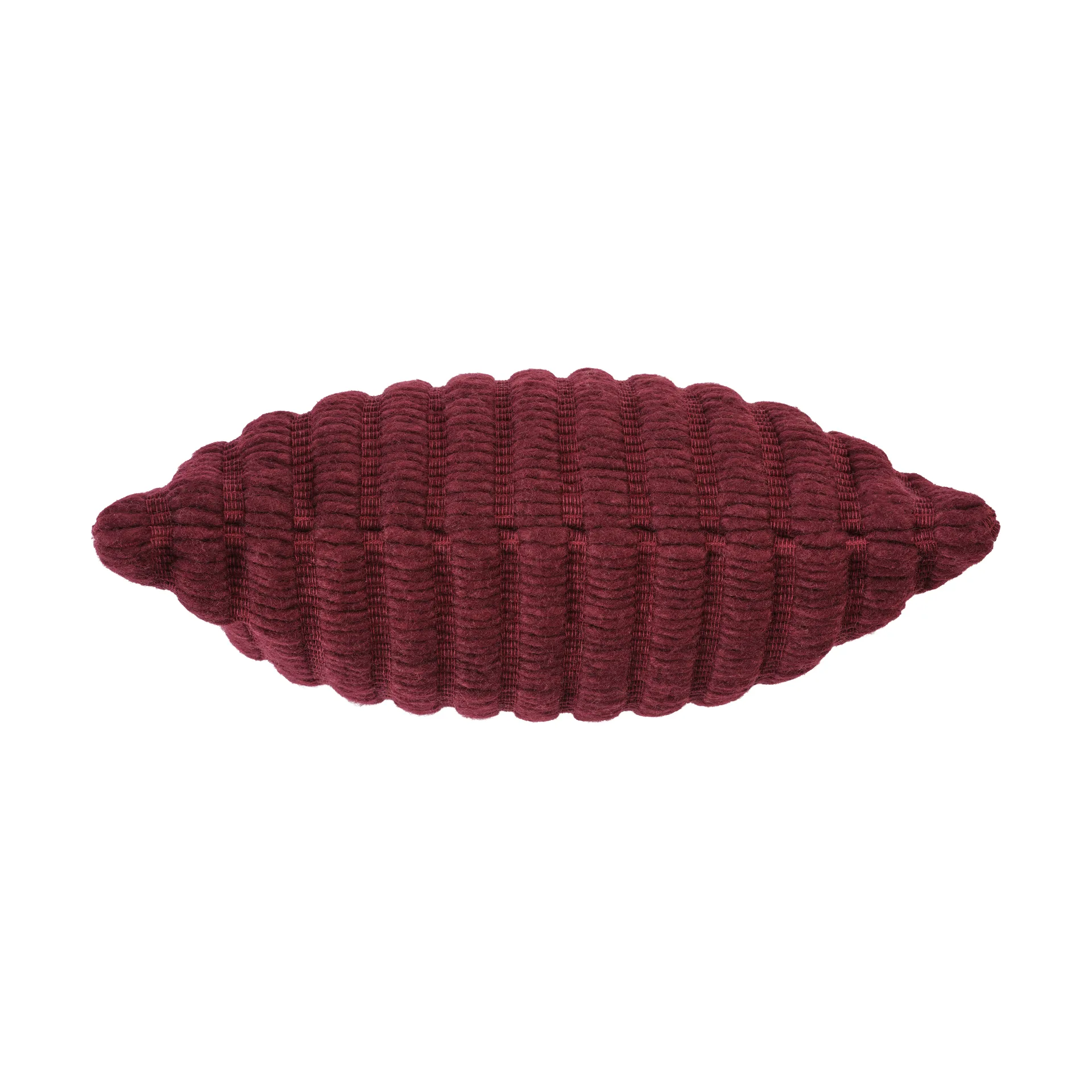 Ridge kudde 45x45 cm, Burgundy Tom Dixon