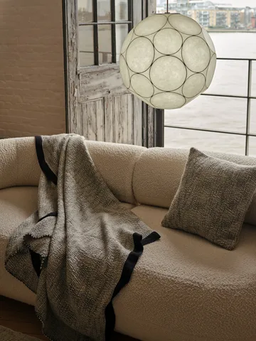 Thread filt 140x180 cm - Black & White - Tom Dixon