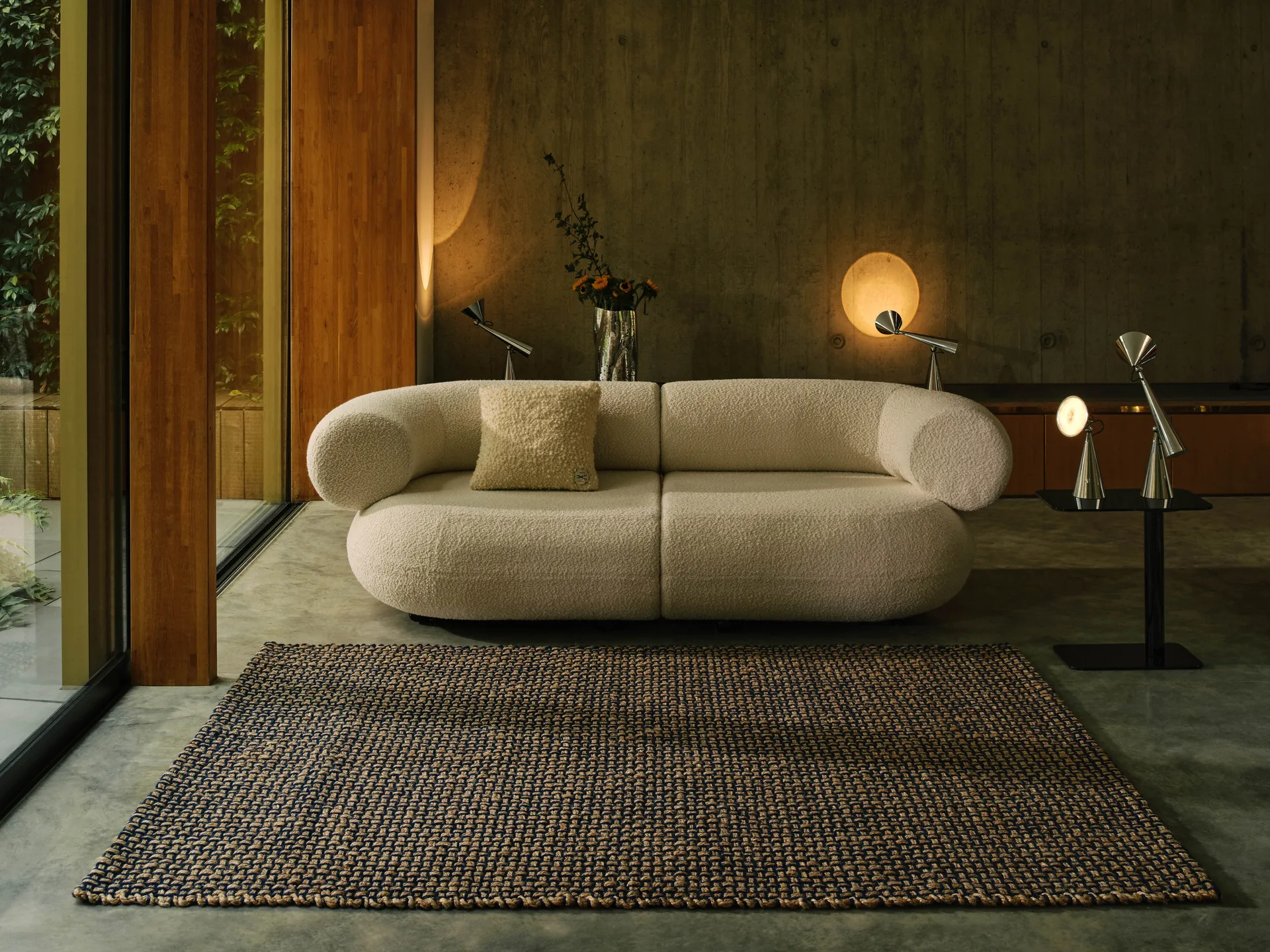 Weave matta, Blå 170x240 cm Tom Dixon
