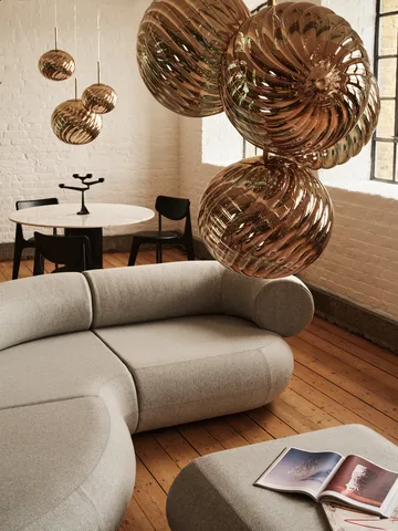 Whirl pendel Ø45 cm - Gold - Tom Dixon
