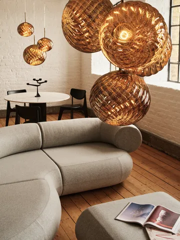 Whirl pendel Ø45 cm - Gold - Tom Dixon