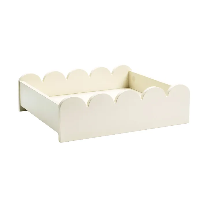 Bump bricka 35x41 cm - Off-white - TÔNN furniture