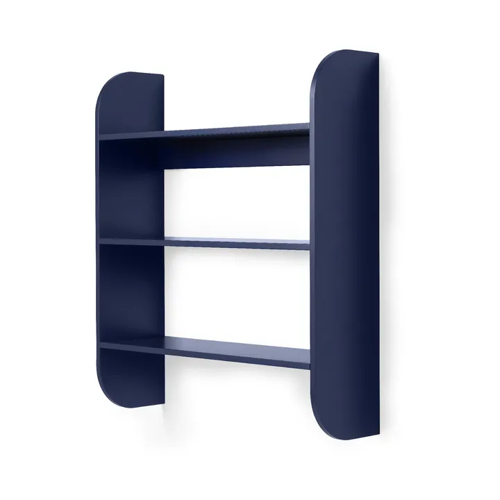 Strapats vägghylla 62x73,6 cm - Midnight blue - TÔNN furniture