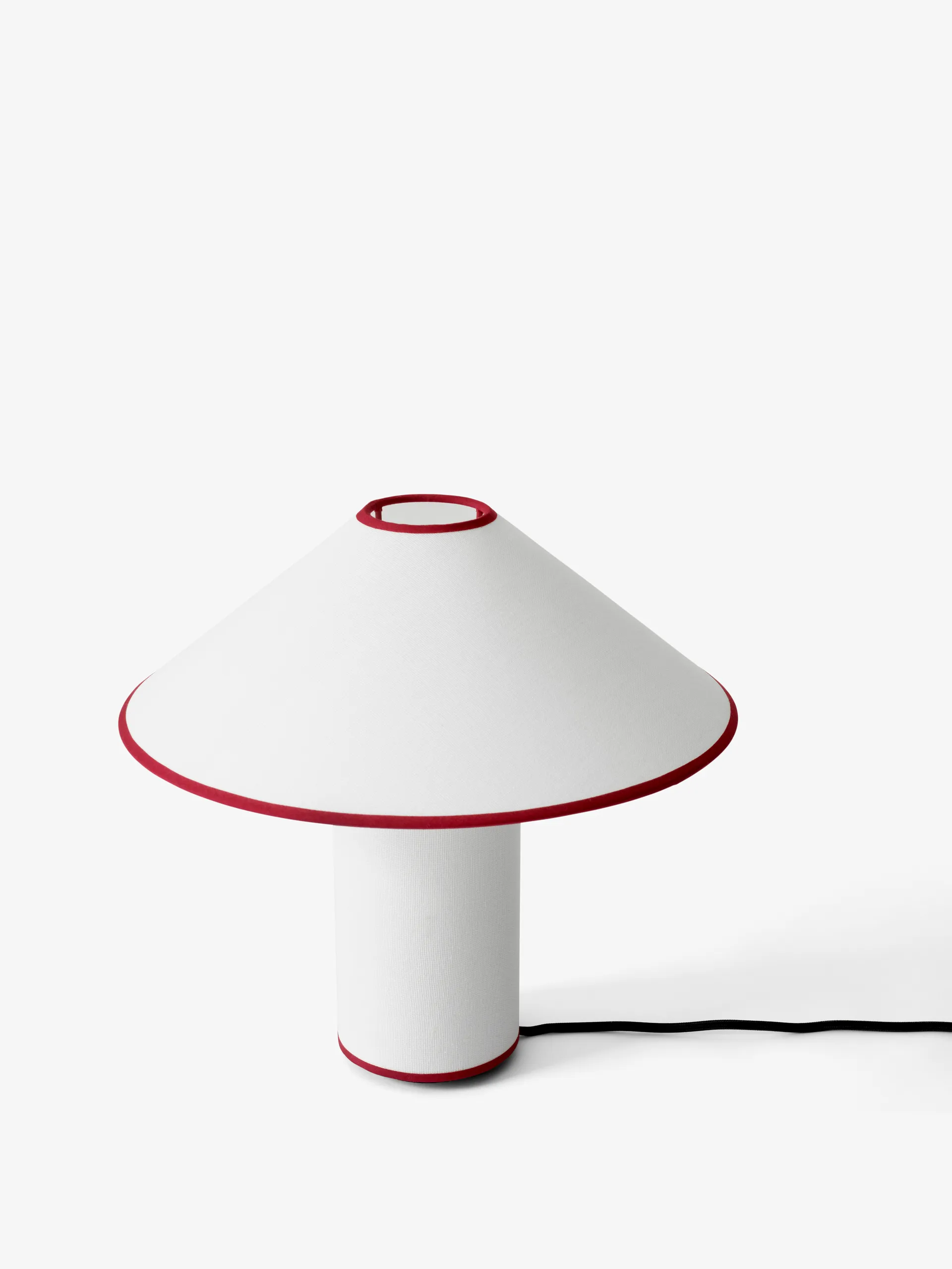 Colette ATD6 bordslampa, white & merlot &Tradition