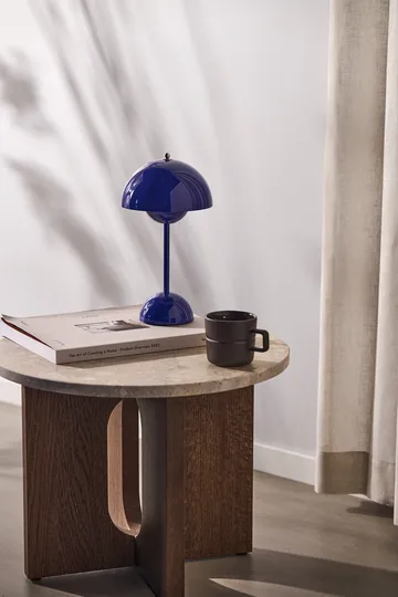 Flowerpot portabel bordslampa VP9 - Cobalt blue - &Tradition
