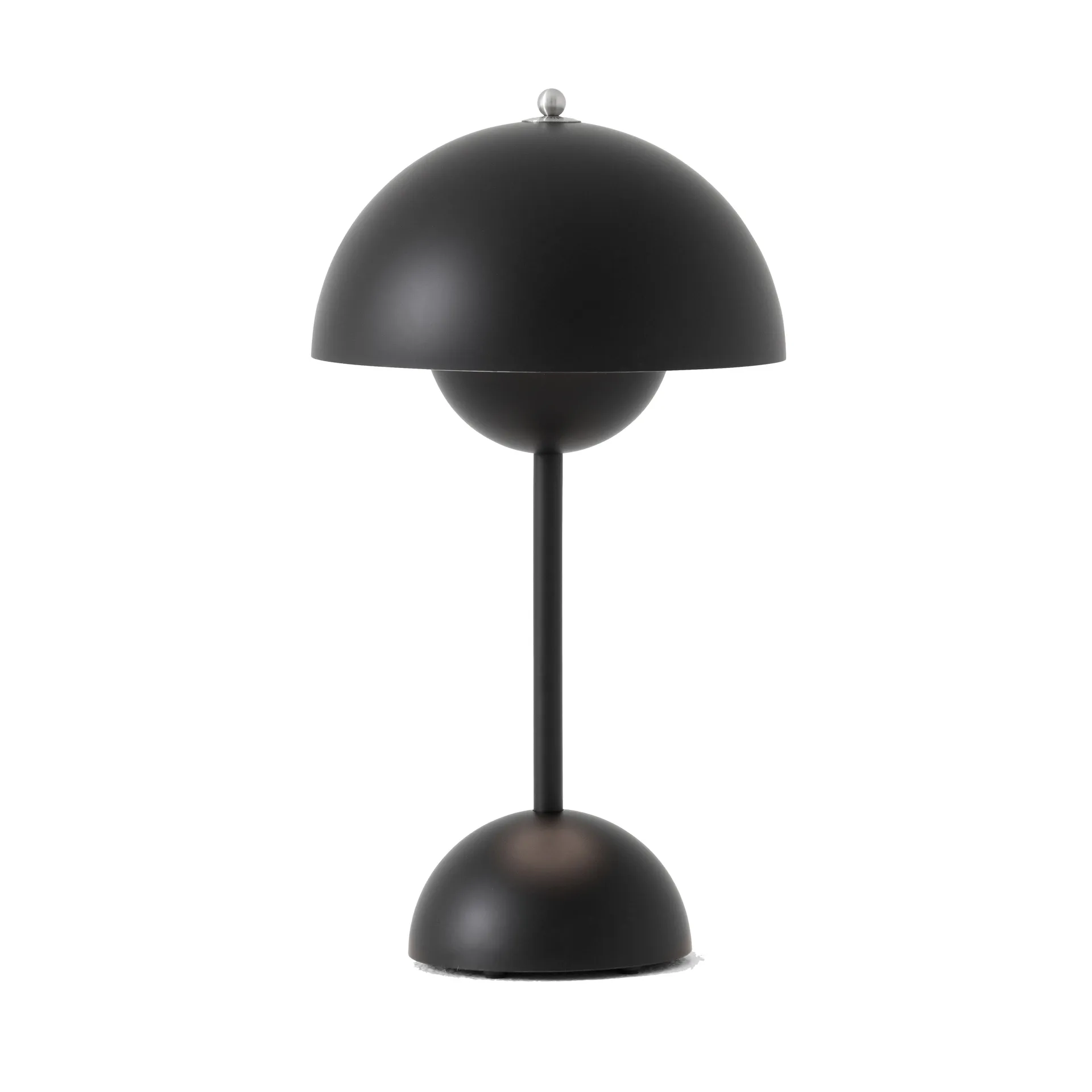 Flowerpot portabel bordslampa VP9, matt svart &Tradition