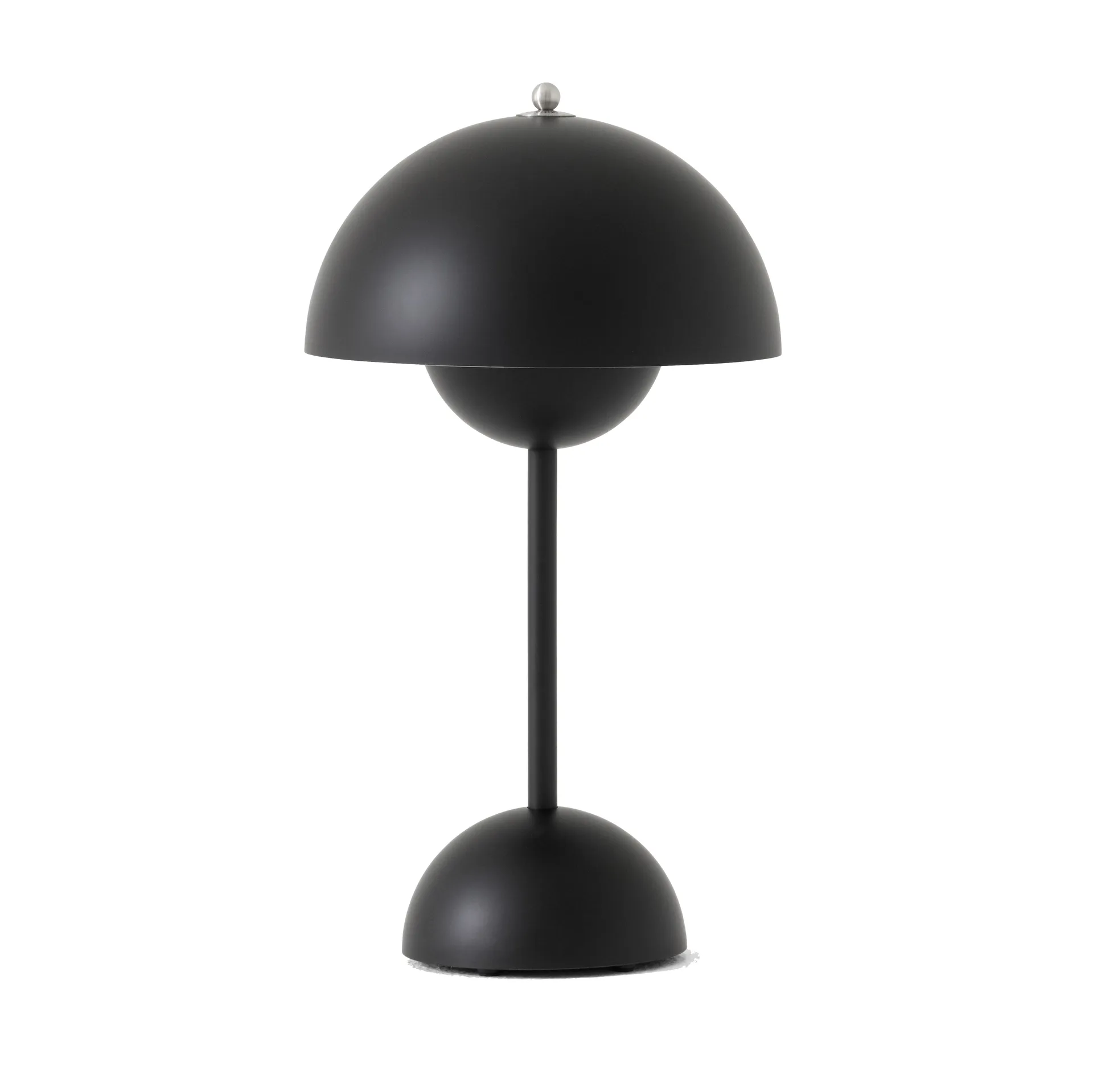 Flowerpot portabel bordslampa VP9, matt svart &Tradition