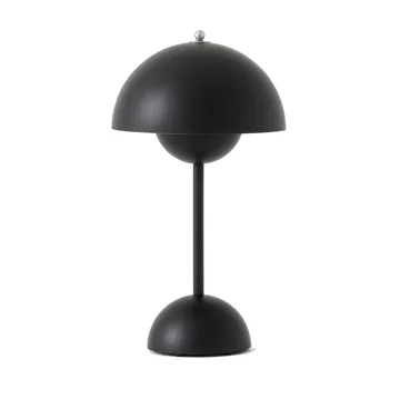 Flowerpot portabel bordslampa VP9 - matt svart - &Tradition