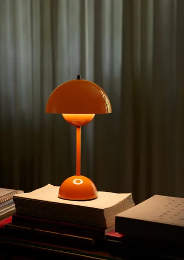 Flowerpot portabel bordslampa VP9 - Zesty orange - &Tradition