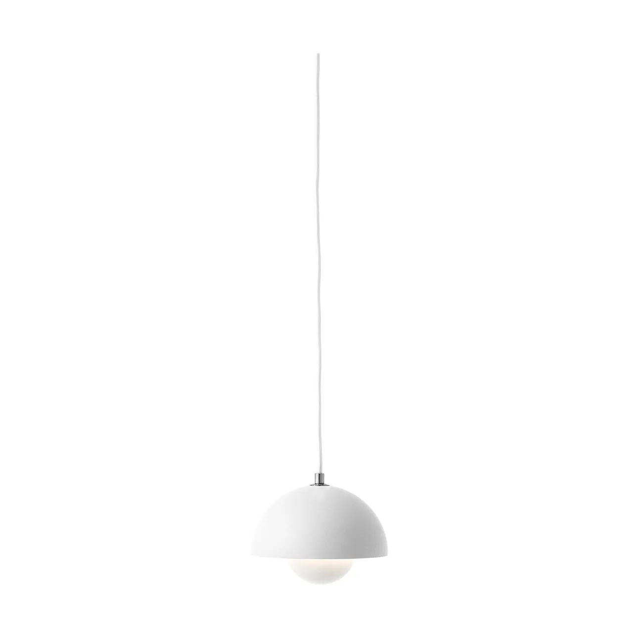 Flowerpot VP10 pendel, Matt vit &Tradition