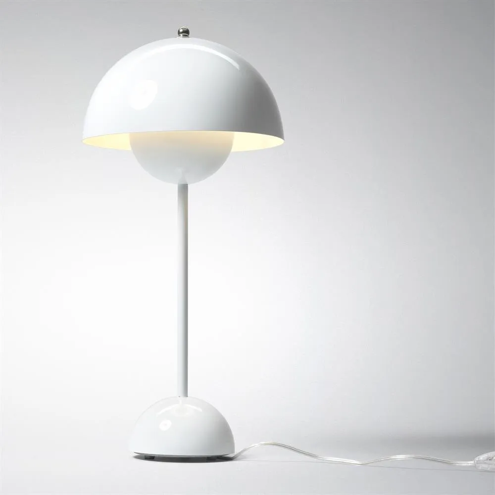 Flowerpot VP3 bordslampa, vit  &Tradition