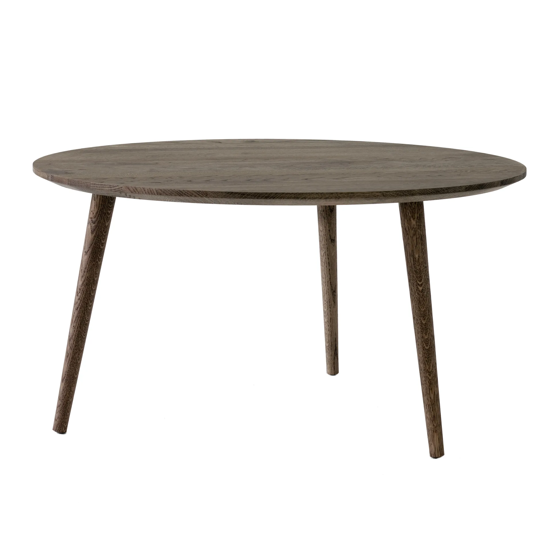 In Between soffbord SK15 Ø90 cm, Smoked oiled oak &Tradition