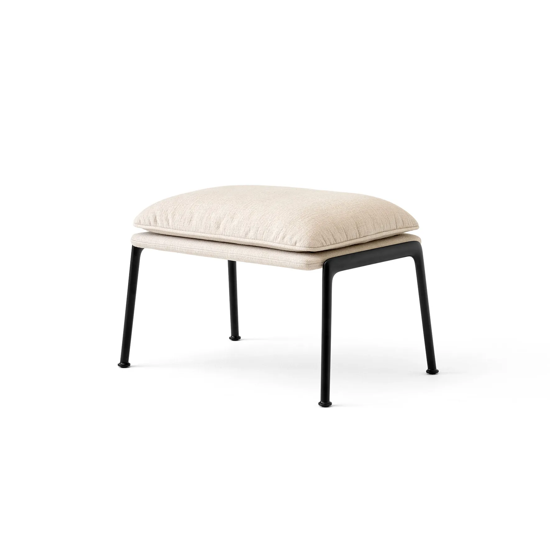Muno LN20 fotpall, Warm black-Cifrado 0221 &Tradition