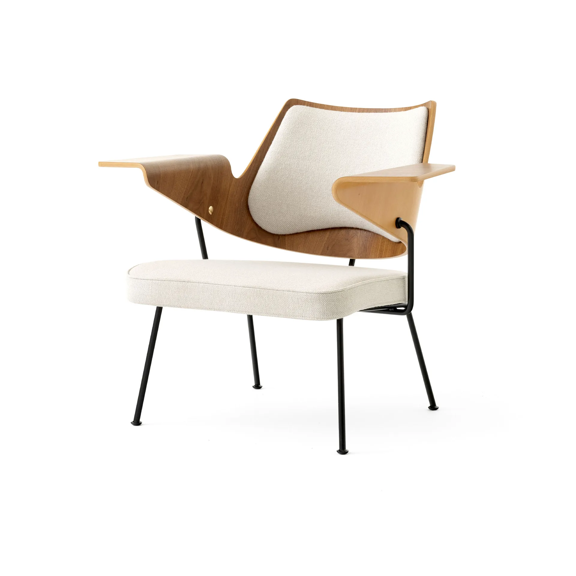 RFH RD8 lounge stol, Walnut-beech-offwhite &Tradition