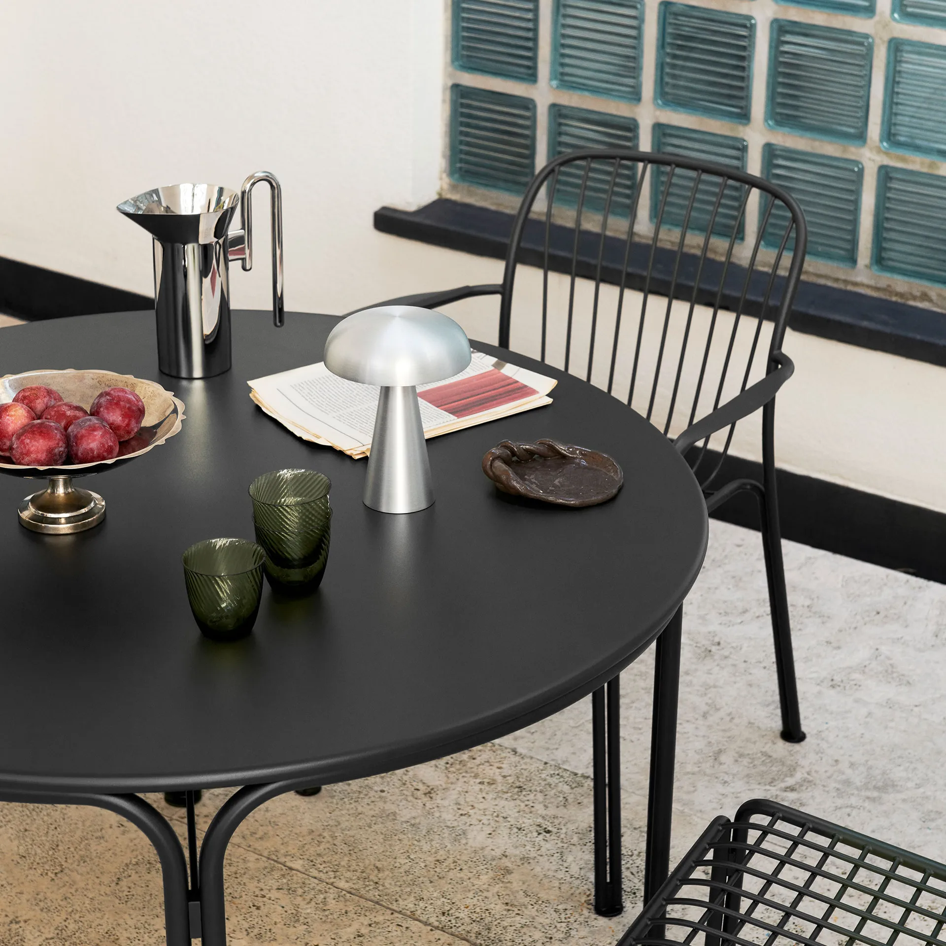 Thorvald SC95 stol, Warm black &Tradition