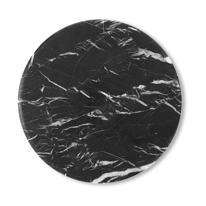 Wire Stool VP11 toppskiva Ø38 cm - Marmor Nero Marquina - &Tradition